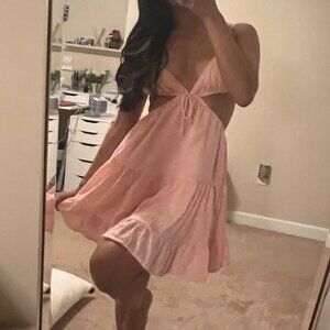 Princess Polly Pink cutout Dress